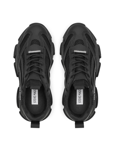 Steve Madden Women's Black Possession-E Sneakers | Steve Madden In Lebanon