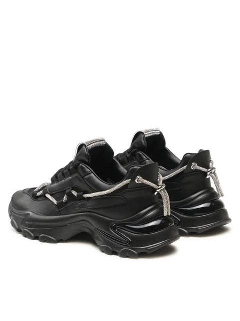 Steve Madden Women's Black Miracles Sneakers |Steve Madden In Lebanon