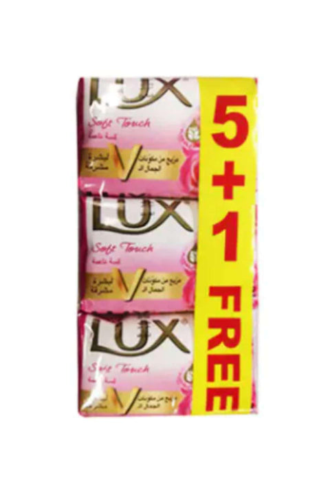 Lux Bar Shower Soft Soap Touch 5+1   6X115g