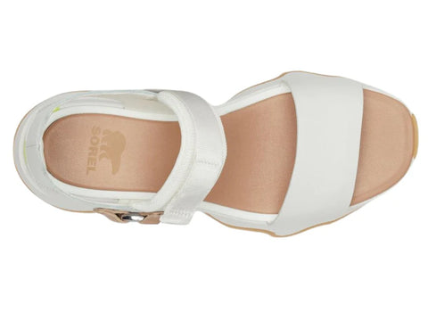 Sorel Women's White Kinetic Impact Y-Strap Sandal | Sorel In Lebanon
