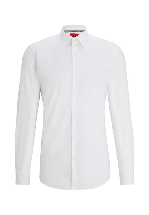 Hugo Boss Men's White Open White Dress Shirt | Hugo Boss In Lebanon