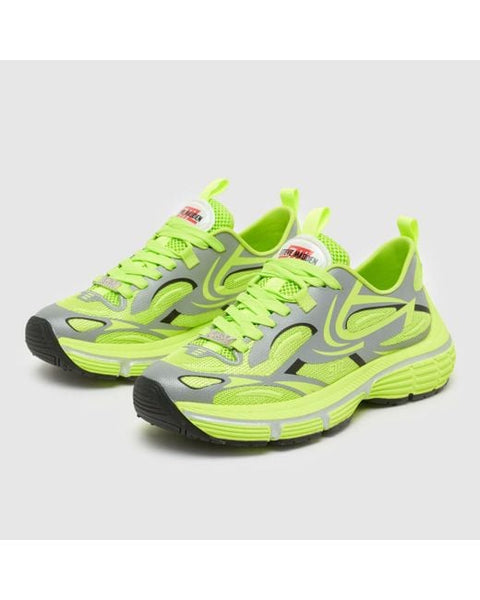 Steve Madden Women's Neon Green Power 2 Sneakers | Steve Madden In Lebanon