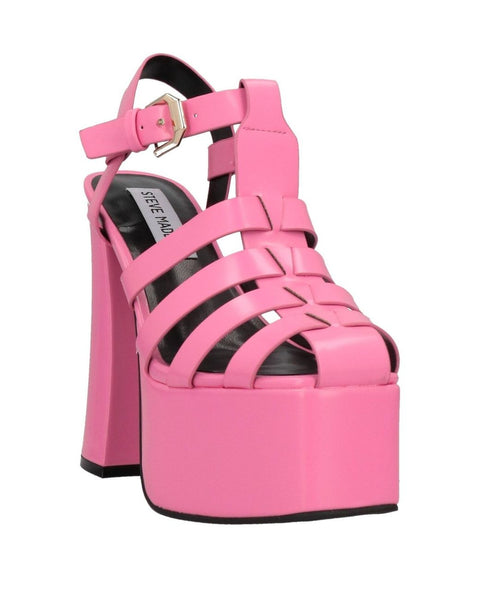 Steve Madden Women's Pink Vocanic Sandals | Steve Madden In Lebanon