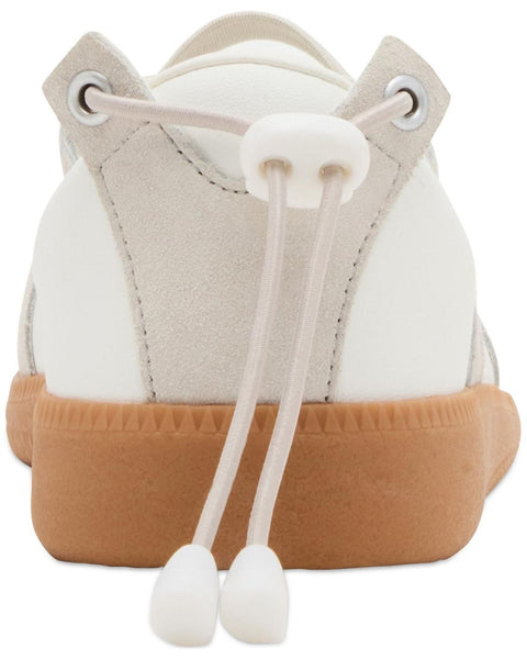 Steve Madden Women's White & Gray Wander Lace-Up Sneakers | Steve Madden In Lebanon