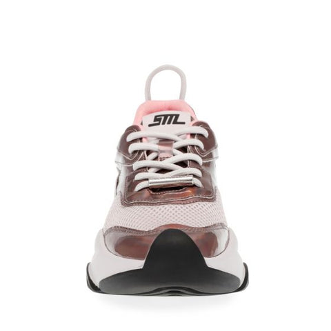 Steve Madden Women's Silver & Gray Belissimo Sneakers | Steve Madden In Lebanon