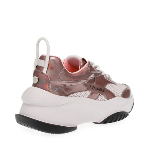 Steve Madden Women's Silver & Gray Belissimo Sneakers | Steve Madden In Lebanon