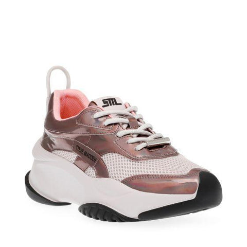 Steve Madden Women's Silver & Gray Belissimo Sneakers | Steve Madden In Lebanon