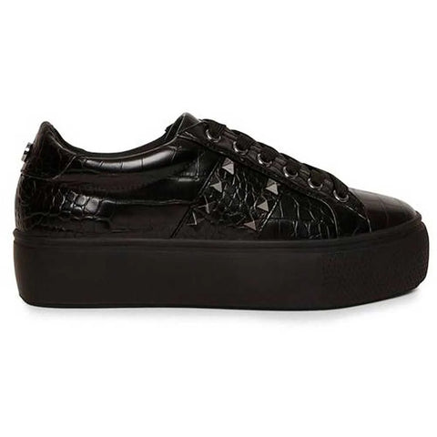 Steve Madden Women's Black Escala Sneakers | Steve Madden In Lebanon