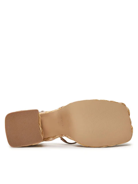 Steve Madden Natural Leather Belise Sandal's  | Steve Madden In Lebanon