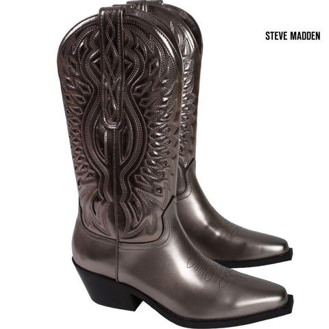 Steve Madden Women's Cow Boy Bronze Boots |Steve Madden in Lebanon