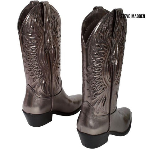 Steve Madden Women's Cow Boy Bronze Boots |Steve Madden in Lebanon