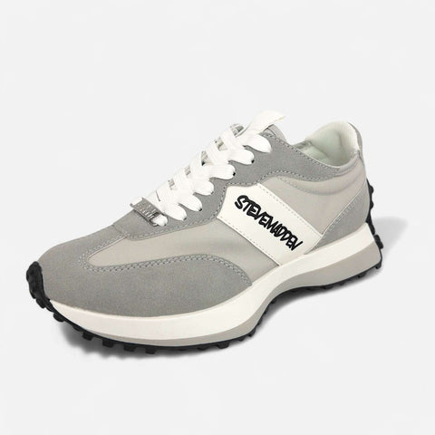 Steve Madden Women's Grey Line Age Sneakers | Steve Madden In Lebanon