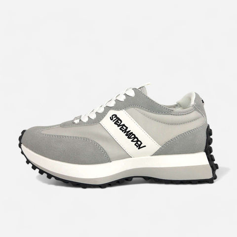 Steve Madden Women's Grey Line Age Sneakers | Steve Madden In Lebanon
