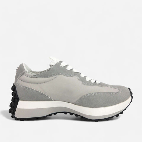 Steve Madden Women's Grey Line Age Sneakers | Steve Madden In Lebanon