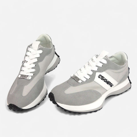 Steve Madden Women's Grey Line Age Sneakers | Steve Madden In Lebanon