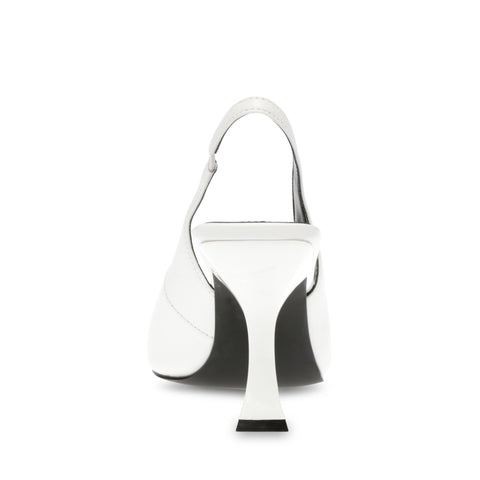 Steve Madden Women's Black & White Leather Niles Heels |Steve Madden In Lebanon