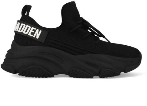 Steve Madden Women's Black Protege-E Sneakers | Steve Madden In Lebanon