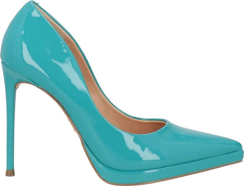 Steve Madden Women's Teal Patent Klassy Heel | Steve Madden In Lebanon