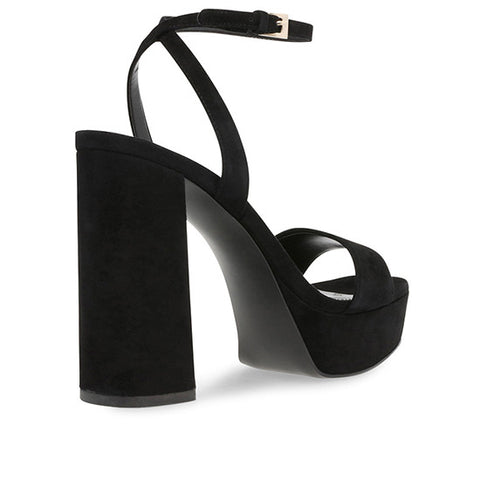 Steve Madden Women's Black Leesa Heeled Sandals | Steve Madden in Lebanon