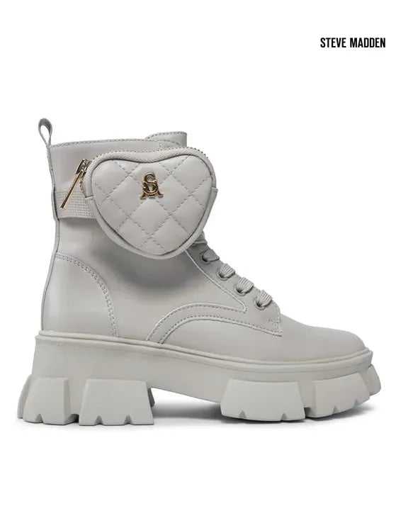 Steve Madden Women's Off-White Tanker-H Ankle Boots |Steve Madden in Lebanon