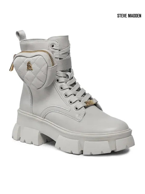 Steve Madden Women's Off-White Tanker-H Ankle Boots |Steve Madden in Lebanon