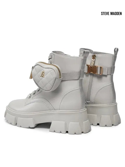 Steve Madden Women's Off-White Tanker-H Ankle Boots |Steve Madden in Lebanon