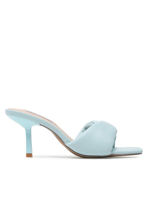 Steve Madden Women's Baby Blue Leather Thai Heeled Sandal |Steve Madden In Lebanon
