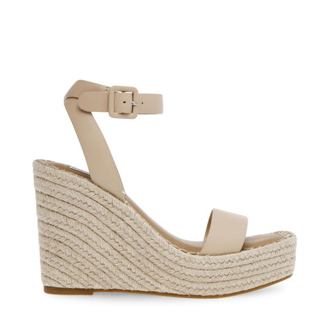 Steve Madden Women's Beige Heeled Sandal | Steve Madden In Lebanon