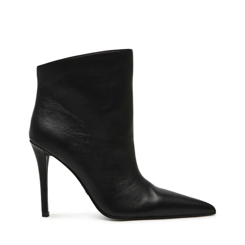 Steve Madden Women's Black Leather Sentine l Boots  | Steve Madden in Lebanon