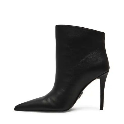 Steve Madden Women's Black Leather Sentine l Boots  | Steve Madden in Lebanon