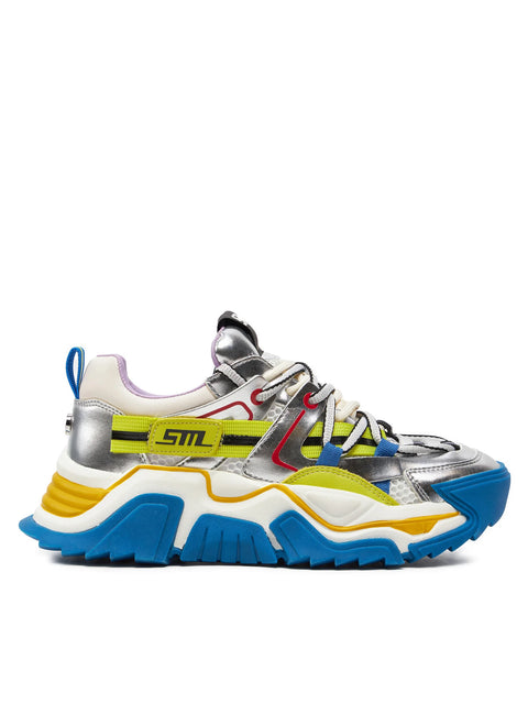 Steve Madden Women's Blue/Silver Kingdom-E Sneakers | Steve Madden In Lebanon