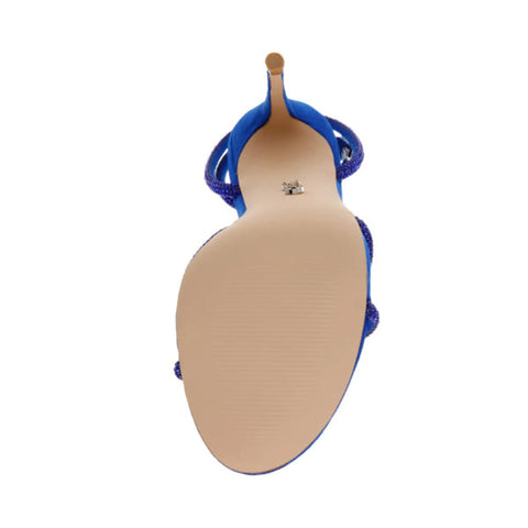 Steve Madden Women's Blue Bryanna Heeled Sandal | Steve Madden In Lebanon