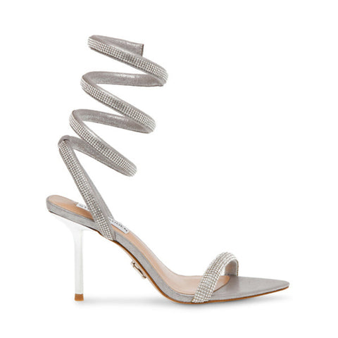 Steve Madden Women's Silver Strap Heel | Steve Madden in Lebanon