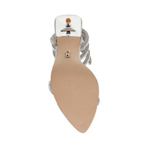 Steve Madden Women's Silver Strap Heel | Steve Madden in Lebanon