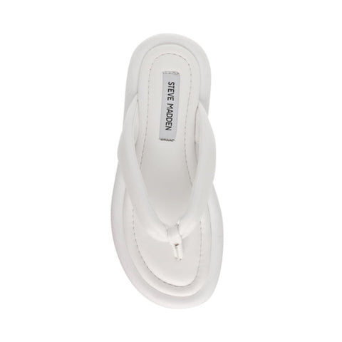Steve Madden Women's White Gramercy Slippers | Steve Madden In Lebanon