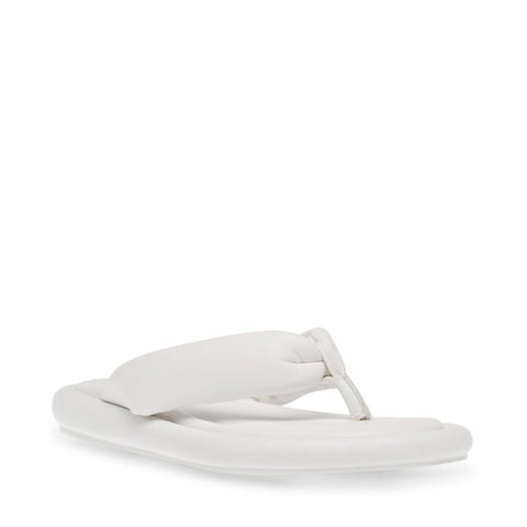 Steve Madden Women's White Gramercy Slippers | Steve Madden In Lebanon
