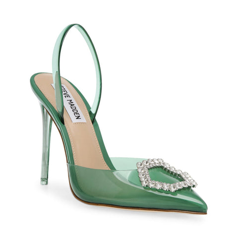 Steve Madden Women's Green Emerald Vionnet Heels | Steve Madden In Lebanon