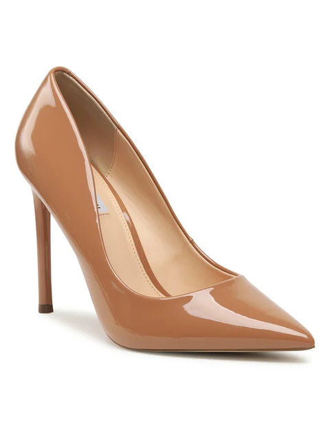 Steve Madden Women's Camel Patent Vase Heeled Sandal | Steve Madden In Lebanon