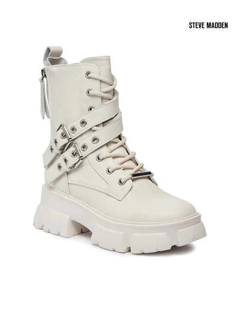 Steve Madden Women's Ecru Traction Boots | Steve Madden in Lebanon