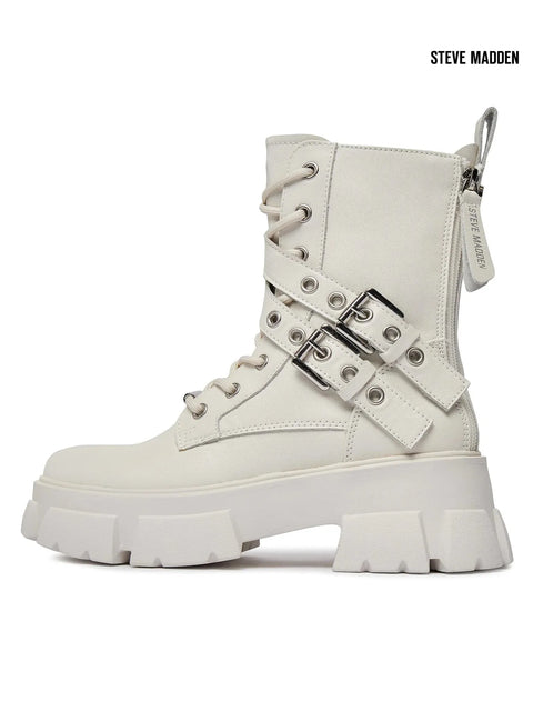 Steve Madden Women's Ecru Traction Boots | Steve Madden in Lebanon