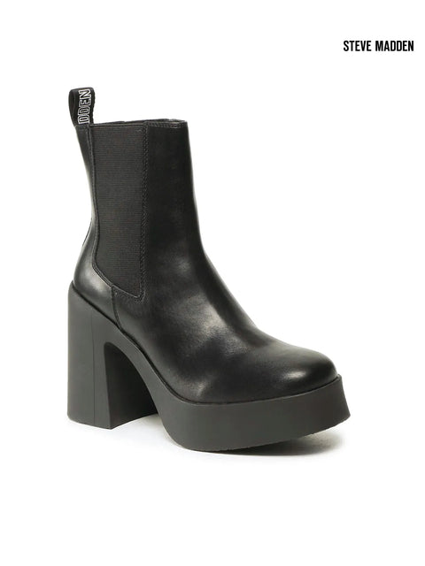 Steve Madden Women's Black Upstand Ankled Heeled Boots | Steve Madden in Lebanon