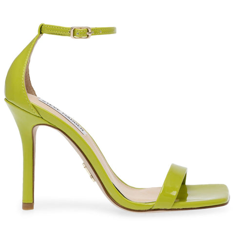 Steve Madden Women's Lime Patent Uphill Synthetic Heeled Sandal | Steve Madden In Lebanon