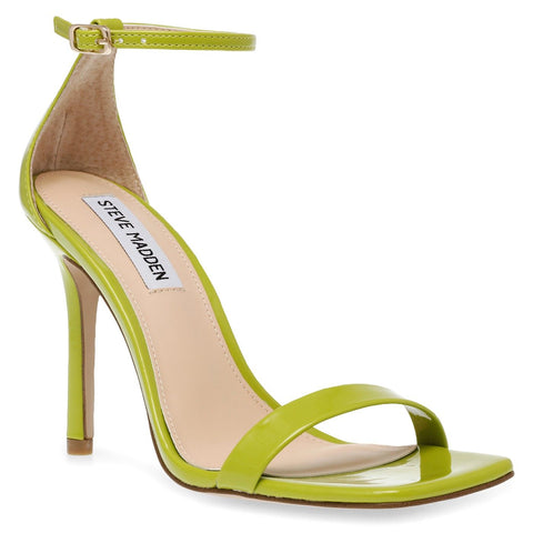 Steve Madden Women's Lime Patent Uphill Synthetic Heeled Sandal | Steve Madden In Lebanon