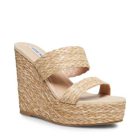 Steve Madden Women's Natural Sunflower Sandal |Steve Madden In Lebanon