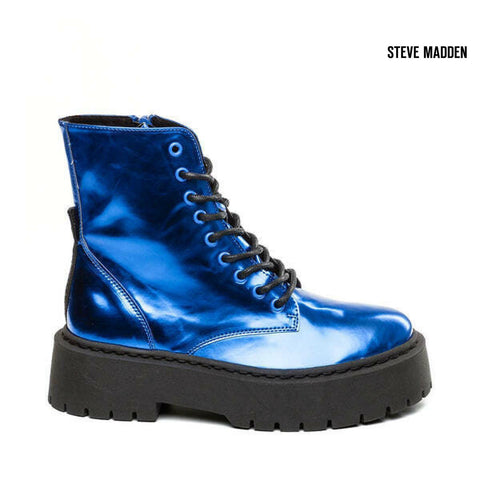 Steve Madden Women's Blue Skylar Ankle Boots |Steve Madden in Lebanon