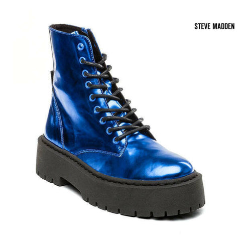 Steve Madden Women's Blue Skylar Ankle Boots |Steve Madden in Lebanon