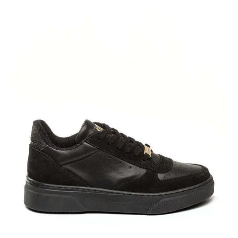 Steve Madden Women’s Black Suede and Leather Low-Top Sneakers | Steve Madden in Lebanon