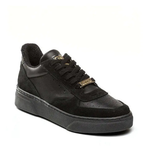 Steve Madden Women’s Black Suede and Leather Low-Top Sneakers | Steve Madden in Lebanon