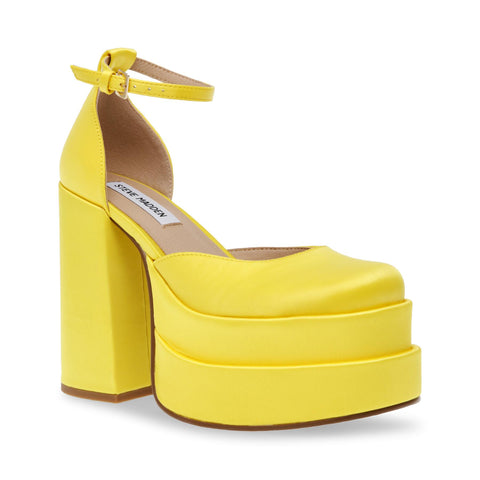 Steve Madden Women's Yellow Charlize Heel |Steve Madden In Lebanon