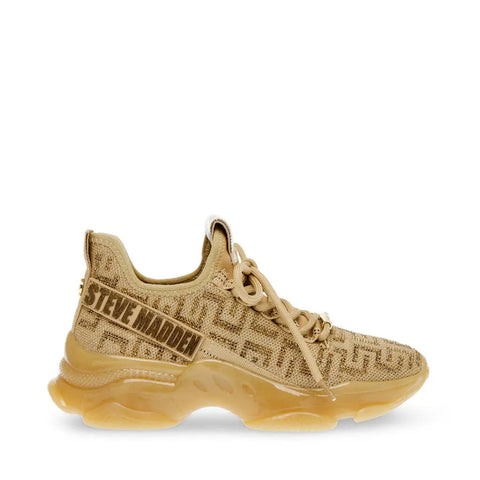 Steve Madden Women's Gold Maxout Sneakers | Steve Madden In Lebanon